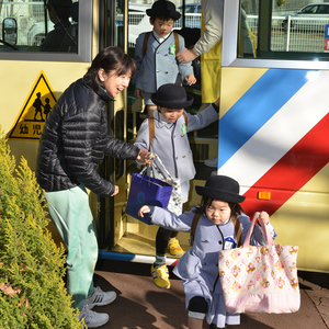 幼稚園の一日冬