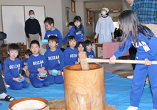 餅つき大会